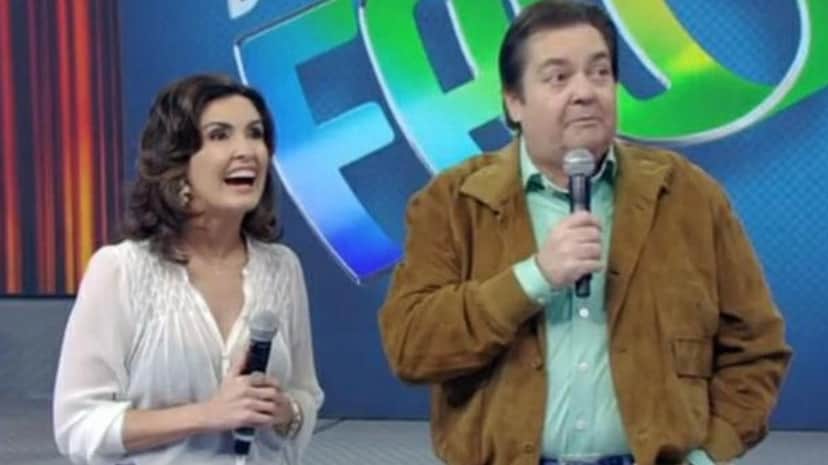 Faustão e Fátima Bernardes (Foto: Reprodução) Faustão e Fátima Bernardes (Foto: Reprodução)