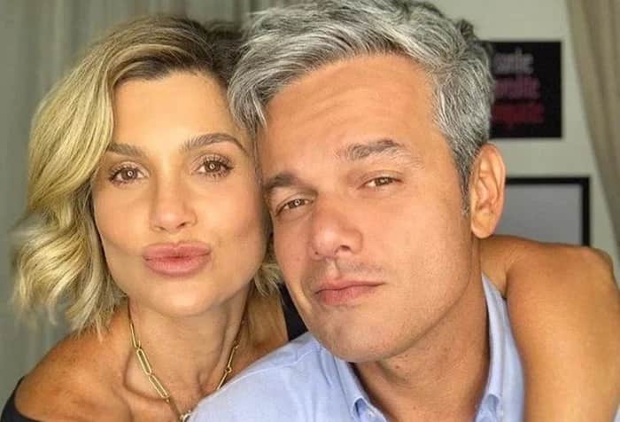 Otaviano Costa e Flávia Alessandra. (Foto: Reprodução / Instagram)