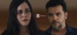 Travessia - Após fazer papel de palhaça, Guida atazana Moretti e jura vingança: "Fazer inferno na vida dele" (Foto: Reprodução / Globo / Montagem TV Foco) Travessia - Após fazer papel de palhaça, Guida atazana Moretti e jura vingança: "Fazer inferno na vida dele" (Foto: Reprodução / Globo / Montagem TV Foco)