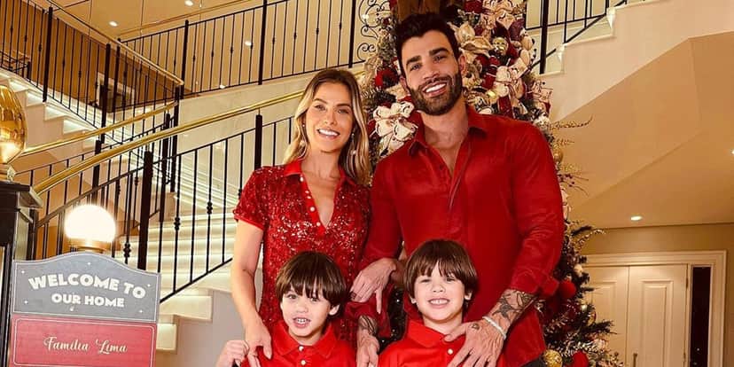 Andressa Suita, Gusttavo Lima e os filhos (Foto: Reprodução / Instagram) Andressa Suita, Gusttavo Lima e os filhos (Foto: Reprodução / Instagram)