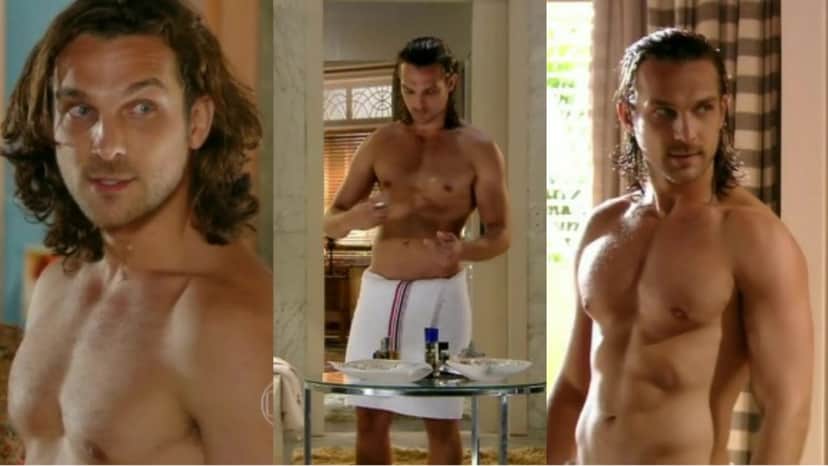 O galã de novelas em seus tempos de Flor do Caribe, na Globo (Fotos: Reprodução/ Globo) O galã de novelas em seus tempos de Flor do Caribe, na Globo (Fotos: Reprodução/ Globo)