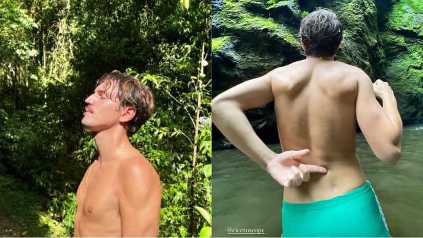 Cícero Íbero, o namorado gato de ator de Pantanal, é exposto em momento a dois Cícero Íbero, o namorado gato de ator de Pantanal, é exposto em momento a dois
