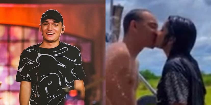 João Gomes apareceu beijando a suposta nova namoada, Ary Michelle, em um vídeo nas redes sociais (Foto: Reprodução) João Gomes apareceu beijando a suposta nova namoada, Ary Michelle, em um vídeo nas redes sociais (Foto: Reprodução)