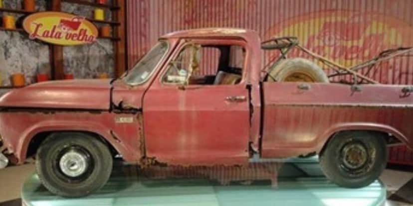 Chevrolet C10 antes da reforma (Reprodução: Globo) Chevrolet C10 antes da reforma (Reprodução: Globo)