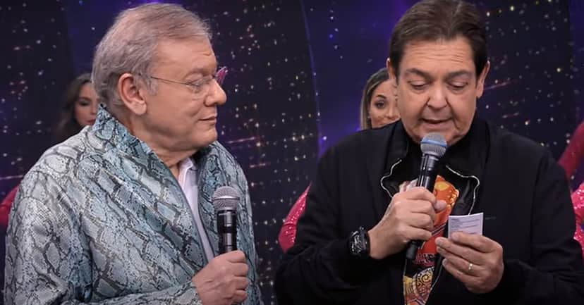Apresentador do Terceiro Tempo é o homenageado no Faustão na Band (Fotos: Reprodução/ Band) Apresentador do Terceiro Tempo é o homenageado no Faustão na Band (Fotos: Reprodução/ Band)
