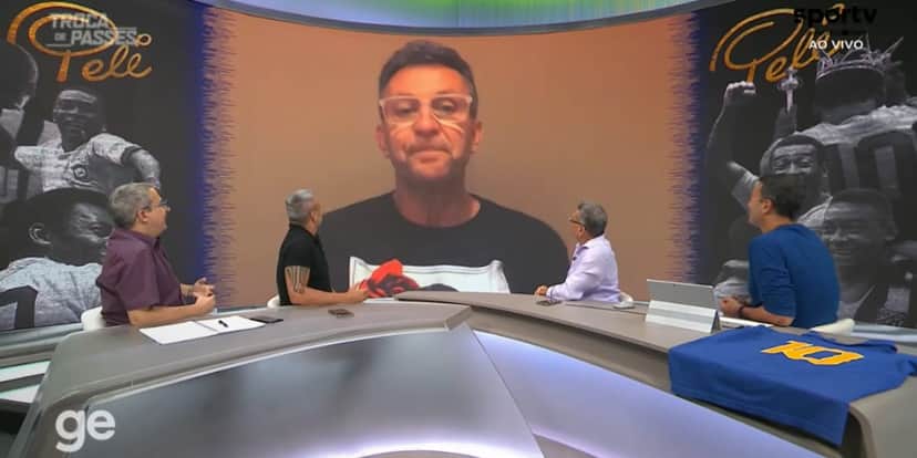 Neto (Reprodução: Sportv) Neto (Reprodução: Sportv)