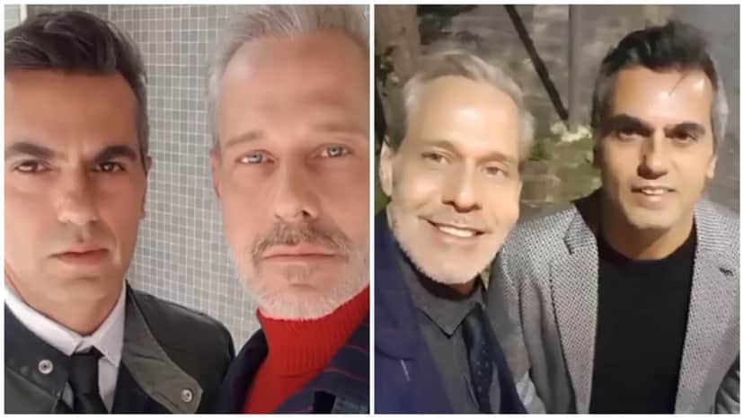 O ator de 50 anos e seu marido, com quem é casado há 26 anos O ator de 50 anos e seu marido, com quem é casado há 26 anos