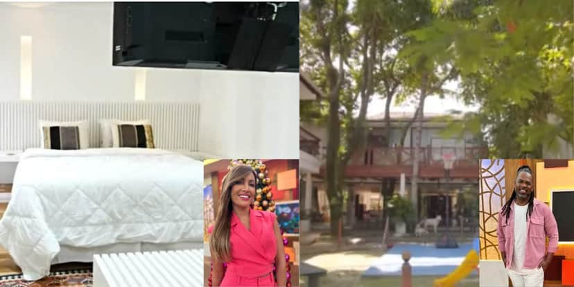 Apartamento de Patrícia Poeta e casa de Manoel Soares são absurdos (Reprodução: Montagem TV Foco) Apartamento de Patrícia Poeta e casa de Manoel Soares são absurdos (Reprodução: Montagem TV Foco)
