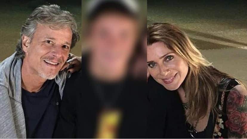 Marcello Novaes e Letícia Spiller com o filho (Foto: Montagem) Marcello Novaes e Letícia Spiller com o filho (Foto: Montagem)
