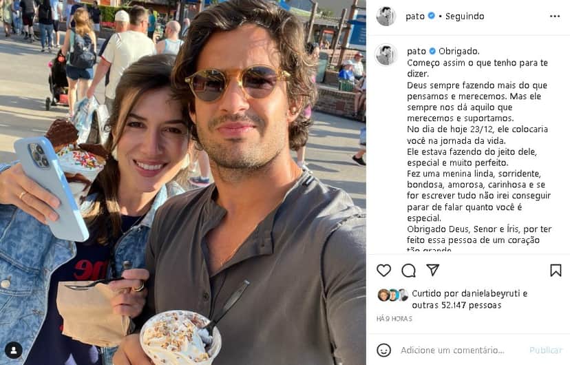Alexandre Pato fez declaração de amor para Rebeca Abravanel (Foto: Reprodução/ Instagram) Alexandre Pato fez declaração de amor para Rebeca Abravanel (Foto: Reprodução/ Instagram)