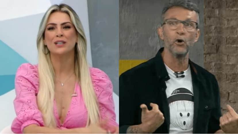 Renata Fan discorda do que Neto diz na Band Renata Fan discorda do que Neto diz na Band
