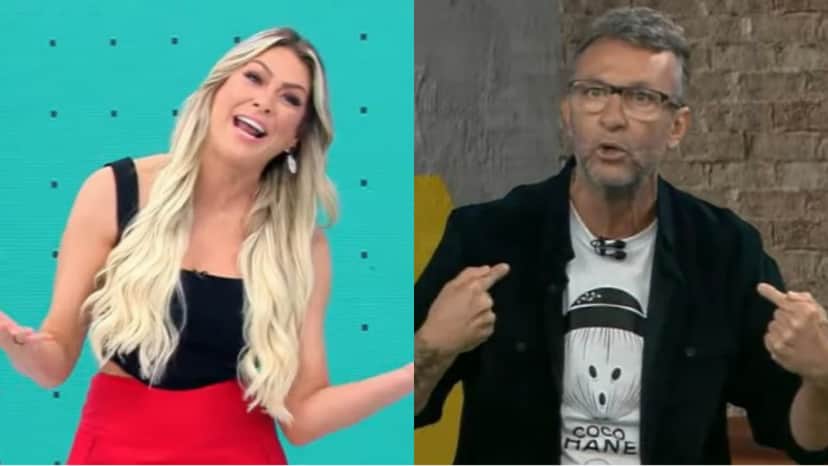Renata Fan discorda de Neto e diz o que sente na lata Renata Fan discorda de Neto e diz o que sente na lata
