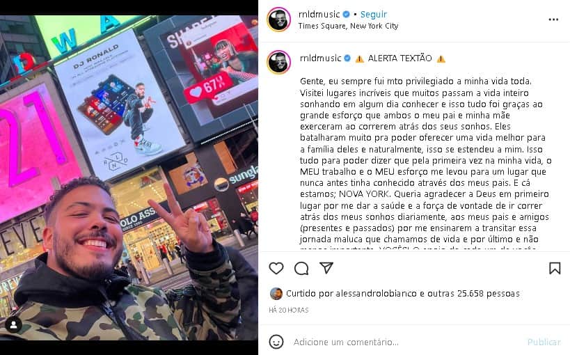 Ronald, filho de Ronaldo Fenômeno, fez desabafo sincero e surpreendeu (Foto: Reprodução/ Instagram) Ronald, filho de Ronaldo Fenômeno, fez desabafo sincero e surpreendeu (Foto: Reprodução/ Instagram)