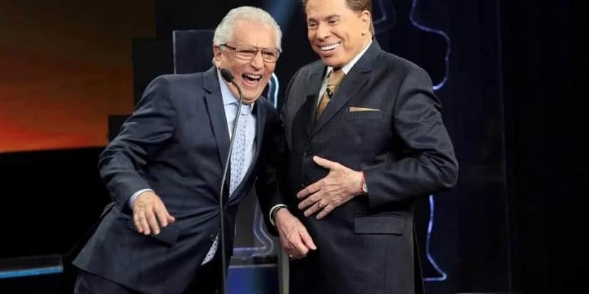 Carlos Alberto e Silvio Santos (Foto Reprodução/Internet) Carlos Alberto e Silvio Santos (Foto Reprodução/Internet)