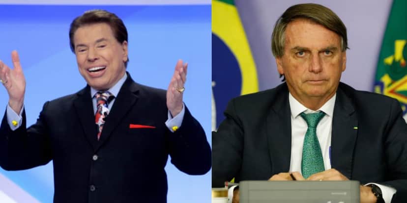 Silvio Santos e Jair Bolsonaro (Reprodução: Montagem TV Foco) Silvio Santos e Jair Bolsonaro (Reprodução: Montagem TV Foco)