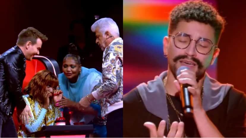 Iza é acudida por jurados do The Voice Brasil e rapaz vem à público e assume (Reprodução/ Globo) Iza é acudida por jurados do The Voice Brasil e rapaz vem à público e assume (Reprodução/ Globo)