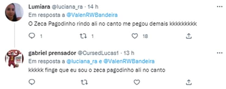Internautas fazem elogios e brincam com situação que envolveu sambista, sem querer, em foto sensual Internautas fazem elogios e brincam com situação que envolveu sambista, sem querer, em foto sensual