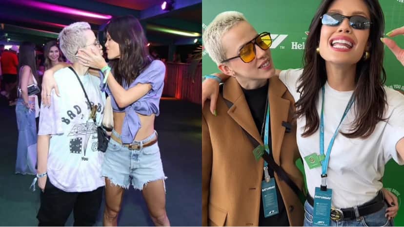 Vitória Strada e Marcella Rica surgem aos beijos e agarradas publicamente em show de Anitta Vitória Strada e Marcella Rica surgem aos beijos e agarradas publicamente em show de Anitta
