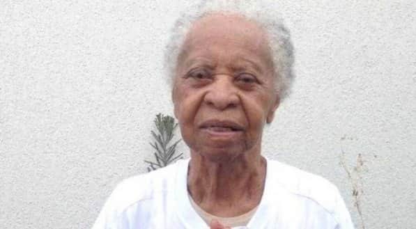 Mãe do rei Pelé aos 100 anos (Foto: Reprodução) Mãe do rei Pelé aos 100 anos (Foto: Reprodução)