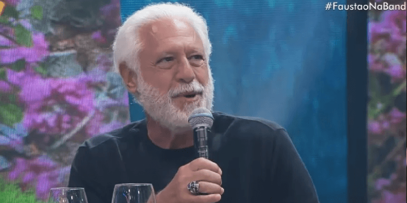 Antônio Fagundes no Faustão na Band (Foto: Divulgação) Antônio Fagundes no Faustão na Band (Foto: Divulgação)