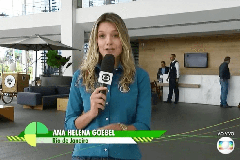 Ana Helena, apresentadora da Globo (Foto: Divulgação) Ana Helena, apresentadora da Globo (Foto: Divulgação)
