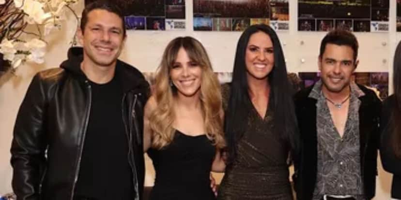 Marcus Buaiz, Wanessa, Graciele Lacerda e Zezé di Camargo - Foto Reprodução Marcus Buaiz, Wanessa, Graciele Lacerda e Zezé di Camargo - Foto Reprodução