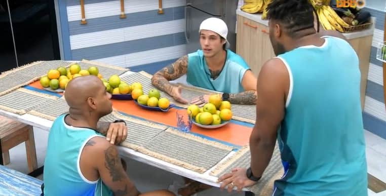 O clima esquentou no BBB23 entre Fred Nicácio e Gabriel Tavares (Foto: Reprodução) O clima esquentou no BBB23 entre Fred Nicácio e Gabriel Tavares (Foto: Reprodução)