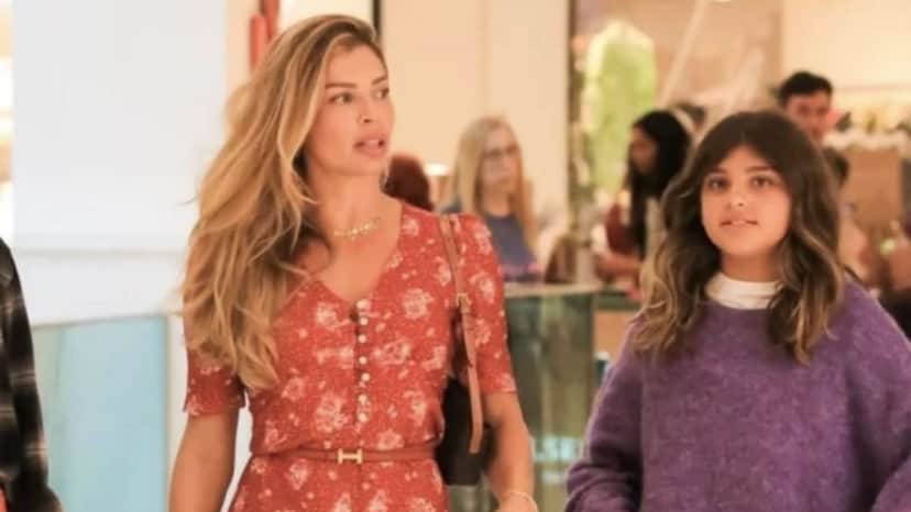 Grazi Massafera e a filha Sofia Grazi Massafera e a filha Sofia