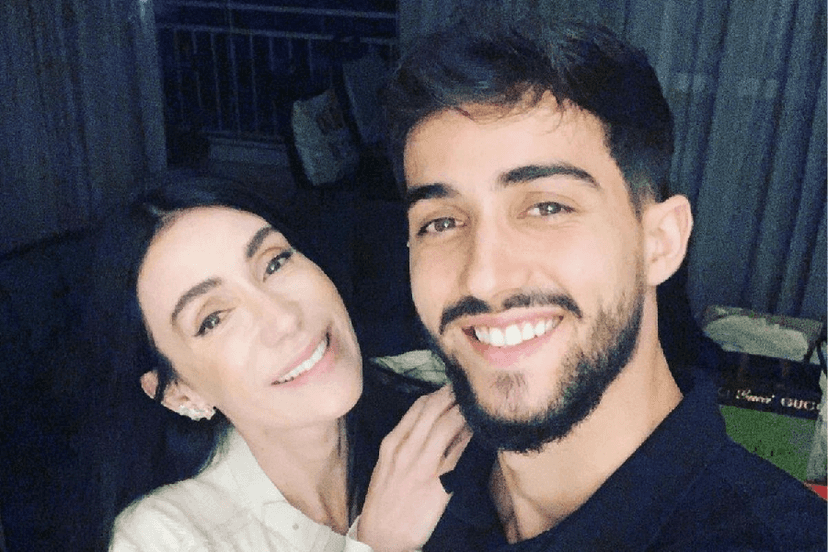 Michelle Barros e o filho (Foto: Divulgação) Michelle Barros e o filho (Foto: Divulgação)