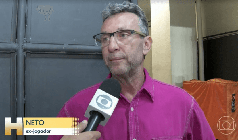 Neto no 'Jornal Hoje' (Foto: Divulgação) Neto no 'Jornal Hoje' (Foto: Divulgação)