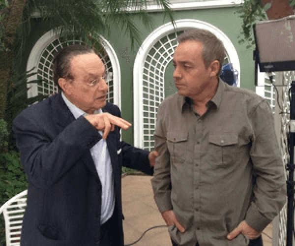 Gugu ao lado de Paulo Maluf (Foto: Divulgação) Gugu ao lado de Paulo Maluf (Foto: Divulgação)
