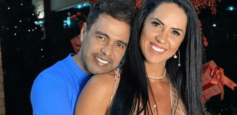 Graciele Lacerda ao lado de Zezé (Foto: Divulgação) Graciele Lacerda ao lado de Zezé (Foto: Divulgação)
