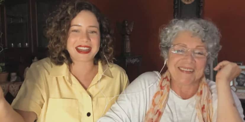 Ângela Leal e a filha, Leandra Leal - Foto: Reprodução Ângela Leal e a filha, Leandra Leal - Foto: Reprodução