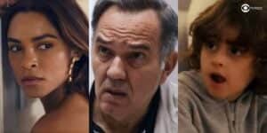 Brisa, Guerra e Tonho da novela Travessia Brisa, Guerra e Tonho da novela Travessia