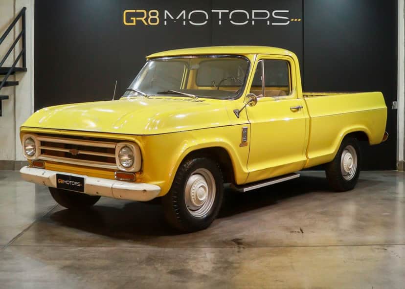 Chevrolet C10 de Gusttavo Lima (Reprodução - Clássicos do Vovô) Chevrolet C10 de Gusttavo Lima (Reprodução - Clássicos do Vovô)