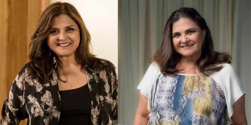 Elizângela (Reprodução: Montagem TV Foco) Elizângela (Reprodução: Montagem TV Foco)