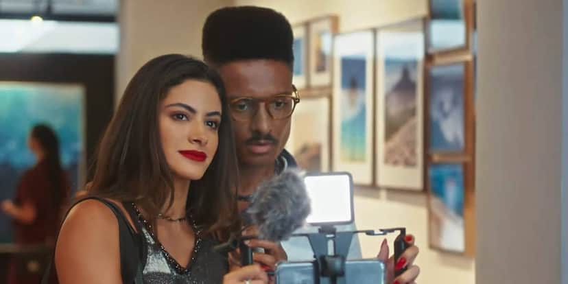 Érika e Anthony na novela Vai na Fé Érika e Anthony na novela Vai na Fé