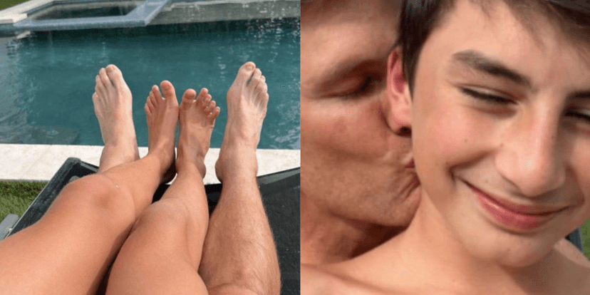 Ex-marido de Gisele Bündchen é massacrado após postar foto carinhosa com o filho (Foto: Reprodução) Ex-marido de Gisele Bündchen é massacrado após postar foto carinhosa com o filho (Foto: Reprodução)