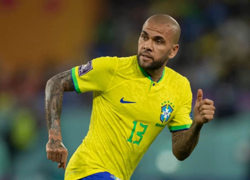 Jogador Daniel Alves defendeu a seleção brasileira durante a Copa do Mundo do Catar (Foto: Reprodução) Jogador Daniel Alves defendeu a seleção brasileira durante a Copa do Mundo do Catar (Foto: Reprodução)
