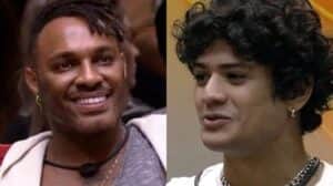 BBB23 - Casado, Fred Nicácio não se intimida e sugere momento íntimo com Gabriel Santana (Foto: Reprodução / Globoplay) BBB23 - Casado, Fred Nicácio não se intimida e sugere momento íntimo com Gabriel Santana (Foto: Reprodução / Globoplay)