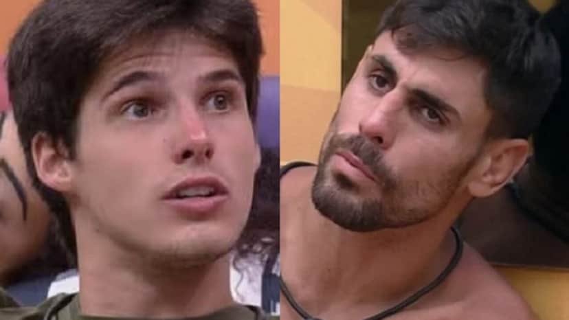 Gabriel Fop e Cara de Sapato tiveram discussão no BBB23 (Foto: Reprodução/ Montagem/ Globo) Gabriel Fop e Cara de Sapato tiveram discussão no BBB23 (Foto: Reprodução/ Montagem/ Globo)