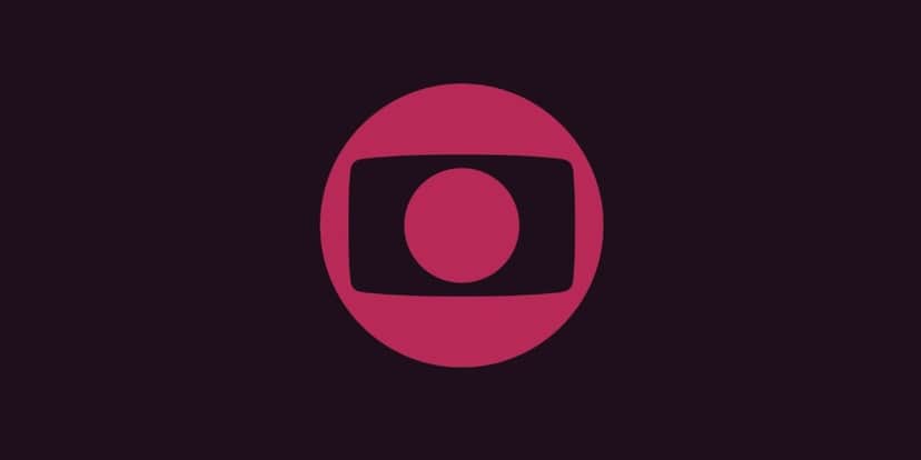 logo da globo rosa em um fundo roxo escuro logo da globo rosa em um fundo roxo escuro