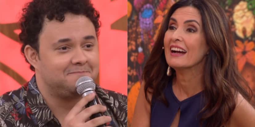 Gui Santana e Fátima Bernardes no Encontro - Foto: Reprodução Gui Santana e Fátima Bernardes no Encontro - Foto: Reprodução