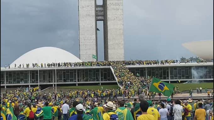 Invasão Palácio do Planalto - Foto: Reprodução Invasão Palácio do Planalto - Foto: Reprodução