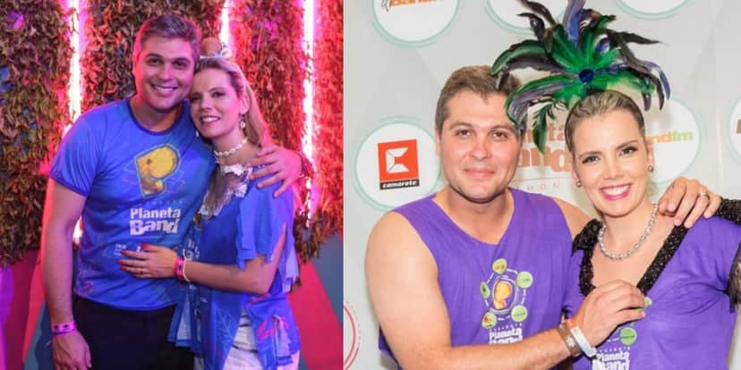 Joel Datena e Mel (Reprodução: Montagem TV Foco) Joel Datena e Mel (Reprodução: Montagem TV Foco)