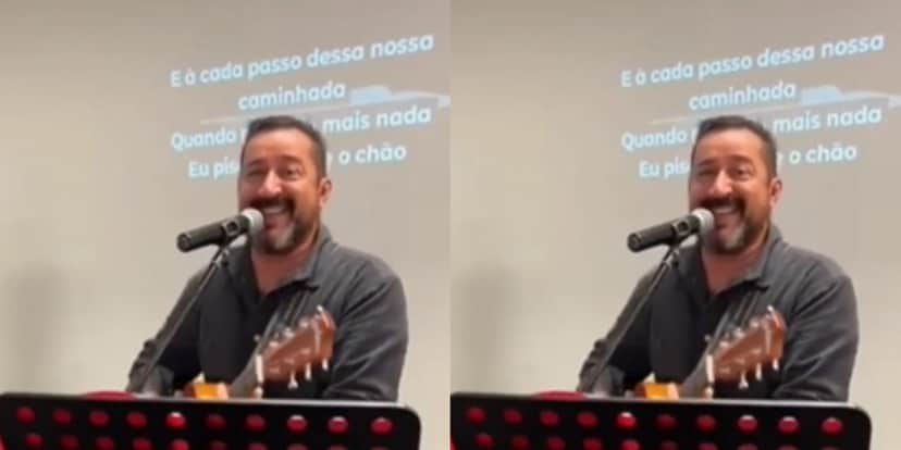 Assim está o cantor atualmente - Foto: Reprodução/Facebook