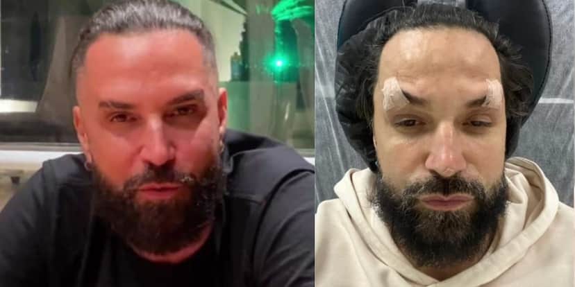Latino (Reprodução: Montagem TV Foco) Latino (Reprodução: Montagem TV Foco)