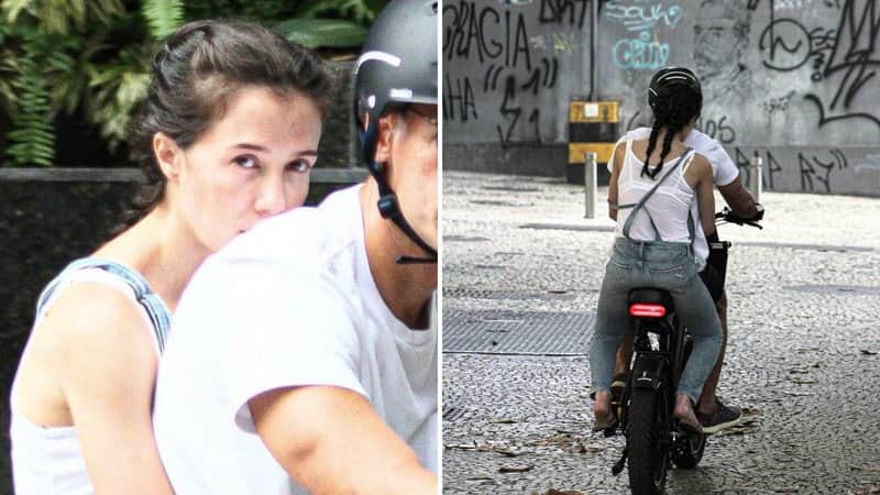 Atriz da Globo, Marjorie Estiano e Márcio Maranhão - Foto Reprodução