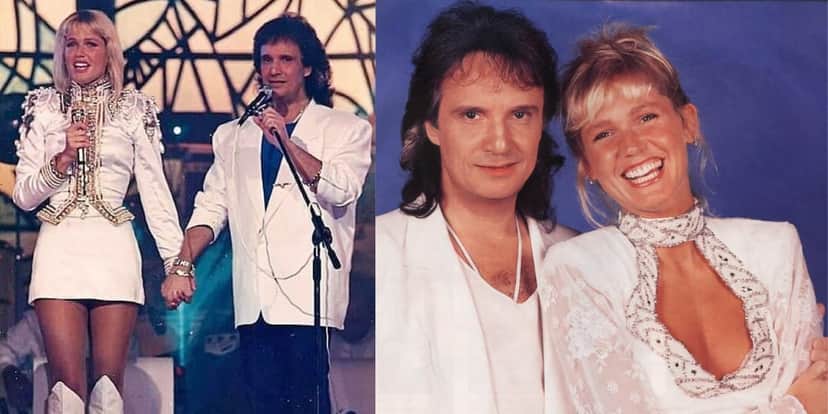 Roberto Carlos e Xuxa Meneghel (Reprodução: Montagem TV Foco) Roberto Carlos e Xuxa Meneghel (Reprodução: Montagem TV Foco)