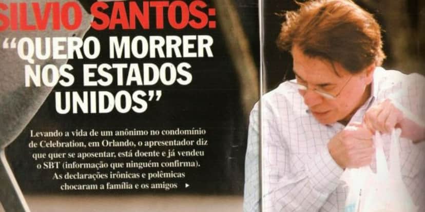 Capa de revista polêmica com Silvio Santos (Foto: Reprodução/Contigo) Capa de revista polêmica com Silvio Santos (Foto: Reprodução/Contigo)